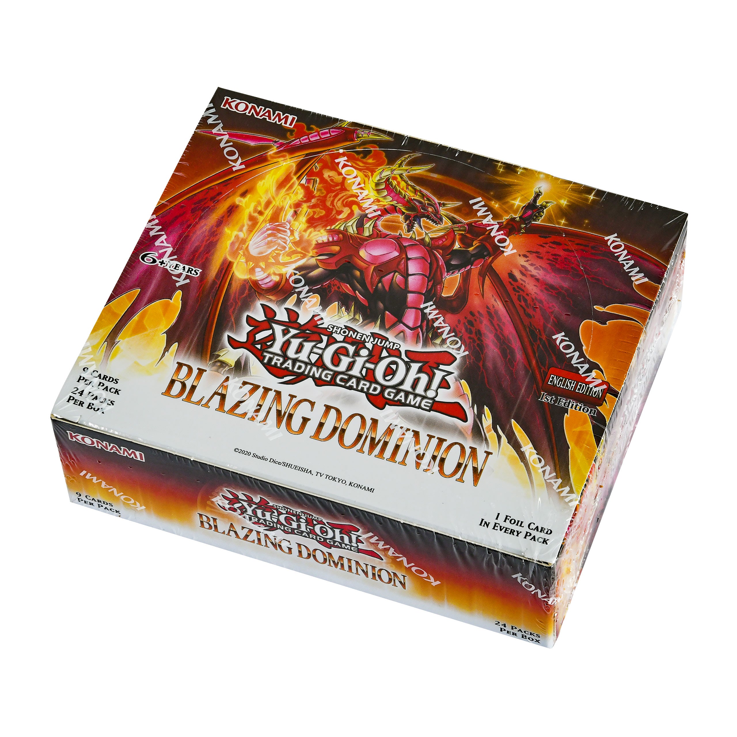 Image produit Yu-Gi-Oh! - Blazing Dominion Display Collector Booster Version Anglaise