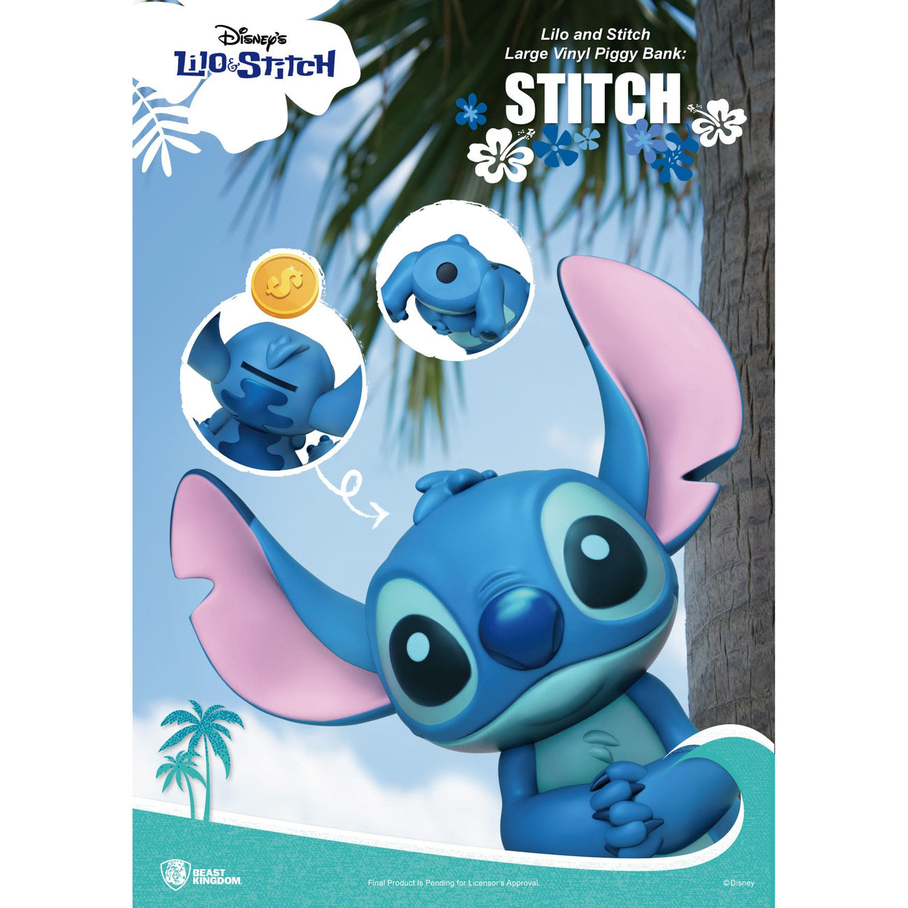Immagine del prodotto Lilo & Stitch salvadanaio in vinile Stitch 44 cm