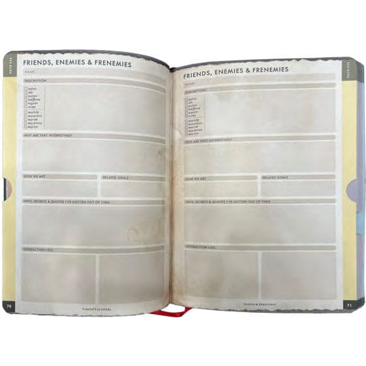 Produktbild Notizbuch A5 Player's Journal