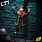 Image produit Figurine d’action Vitruvian H.A.C.K.S. Nain Mercenaire Grimgrom
