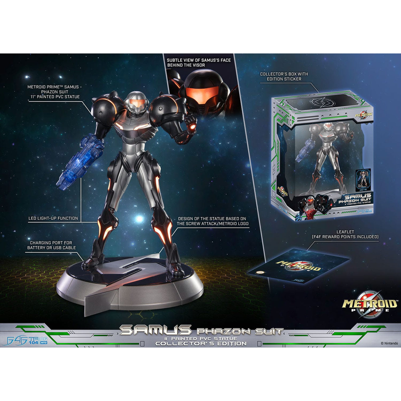 Immagine del prodotto Metroid Prime Statua in PVC Samus Phazon Suit Collectors