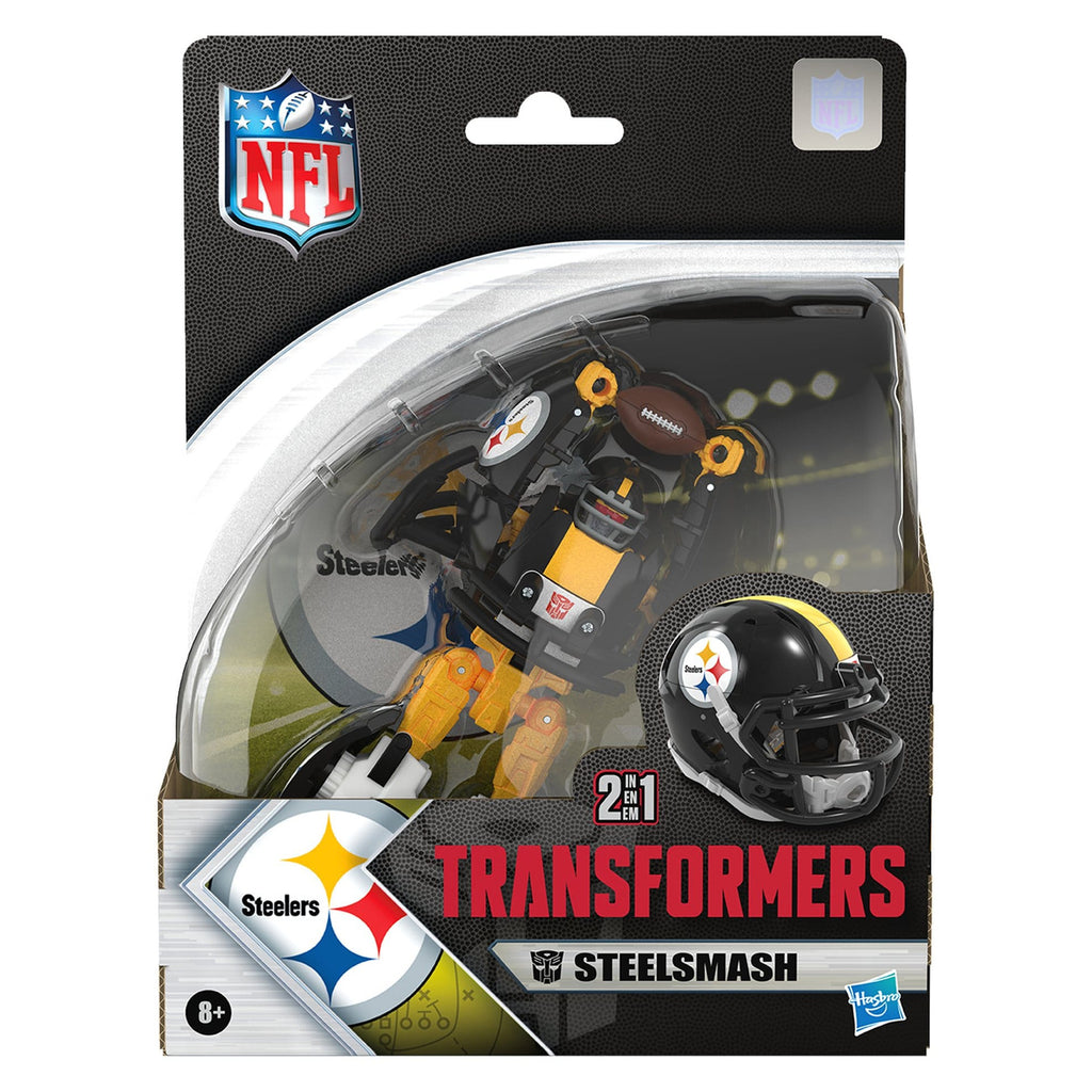 Image produit Transformers x NFL Figurine articulée Pittsburgh Steelers