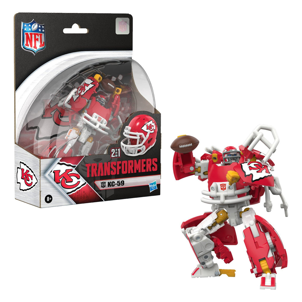 Immagine del prodotto Transformers x NFL Action figure Kansas City Chiefs: KC-59 14
