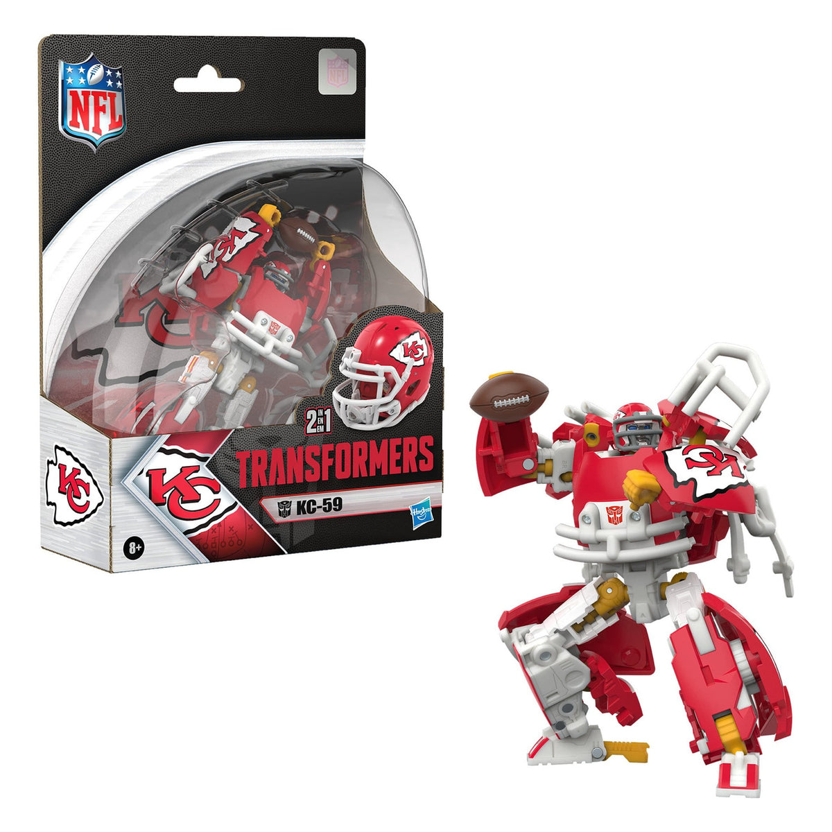 Immagine del prodotto Transformers x NFL Action figure Kansas City Chiefs: KC-59 14
