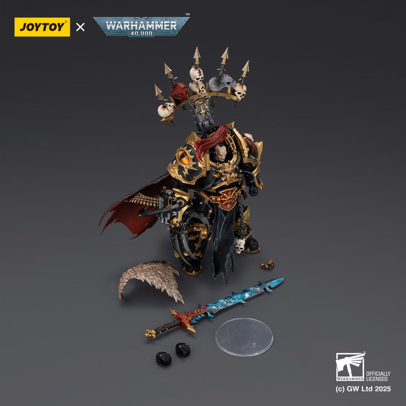 Image produit Warhammer 40,000 figurine articulée Black Legion Abaddon le Fléau