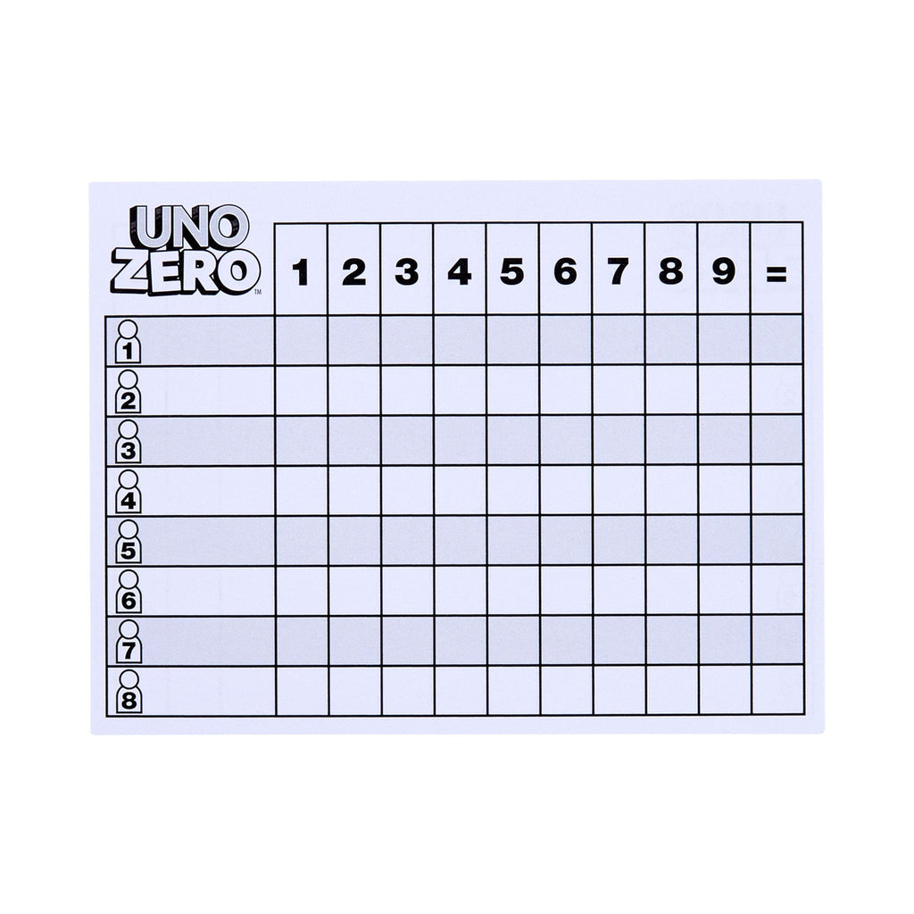 Produktbild UNO Zero Kartenspiel