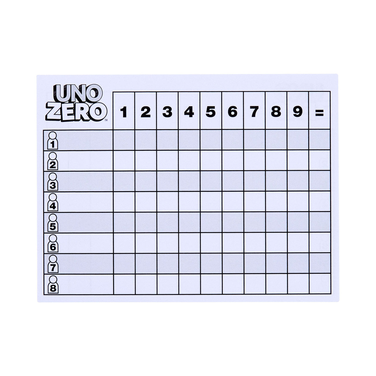 Produktbild UNO Zero Kartenspiel