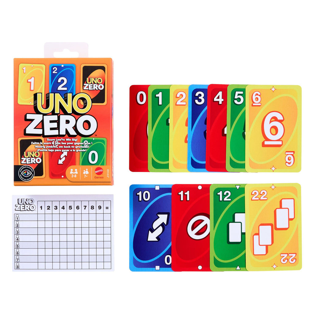 Produktbild UNO Zero Kartenspiel