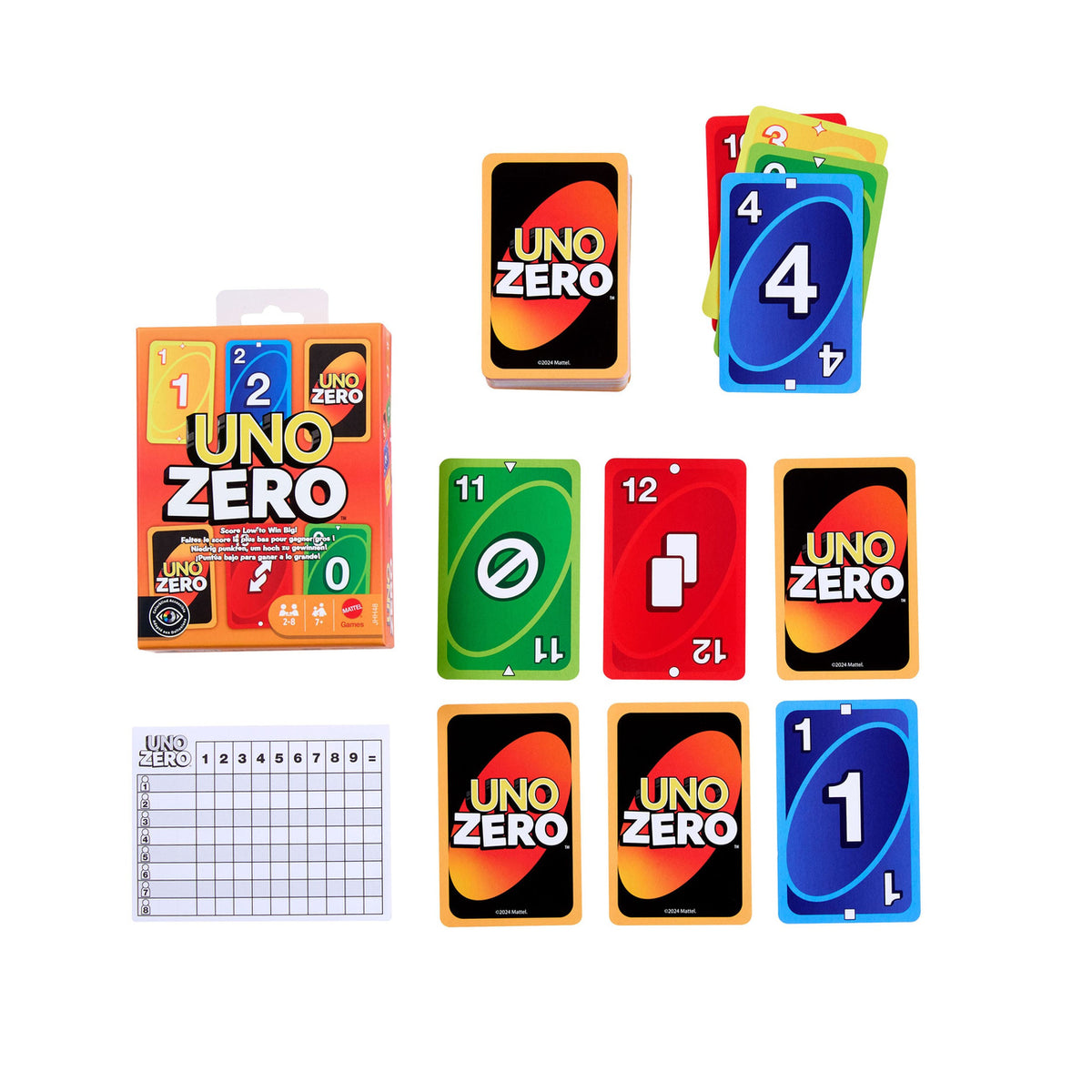 Produktbild UNO Zero Kartenspiel