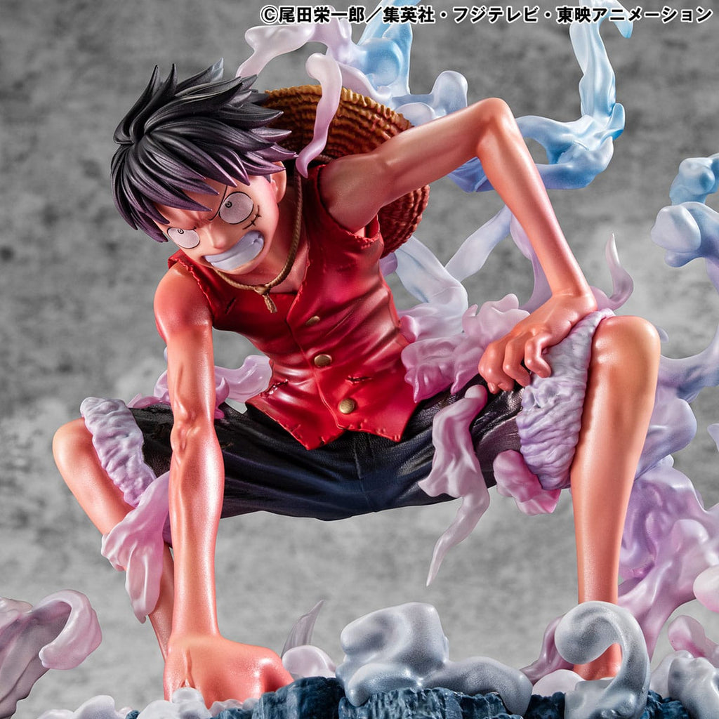 Produktbild One Piece P.O.P PVC Statue Monkey D. Ruffy Gear 2 Limited