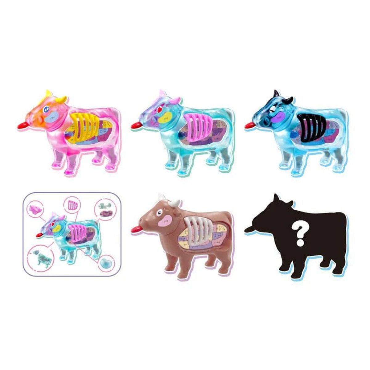 Produktbild Kaitai Fantasy Minifiguren 4er-Pack Collection Beef 6 cm