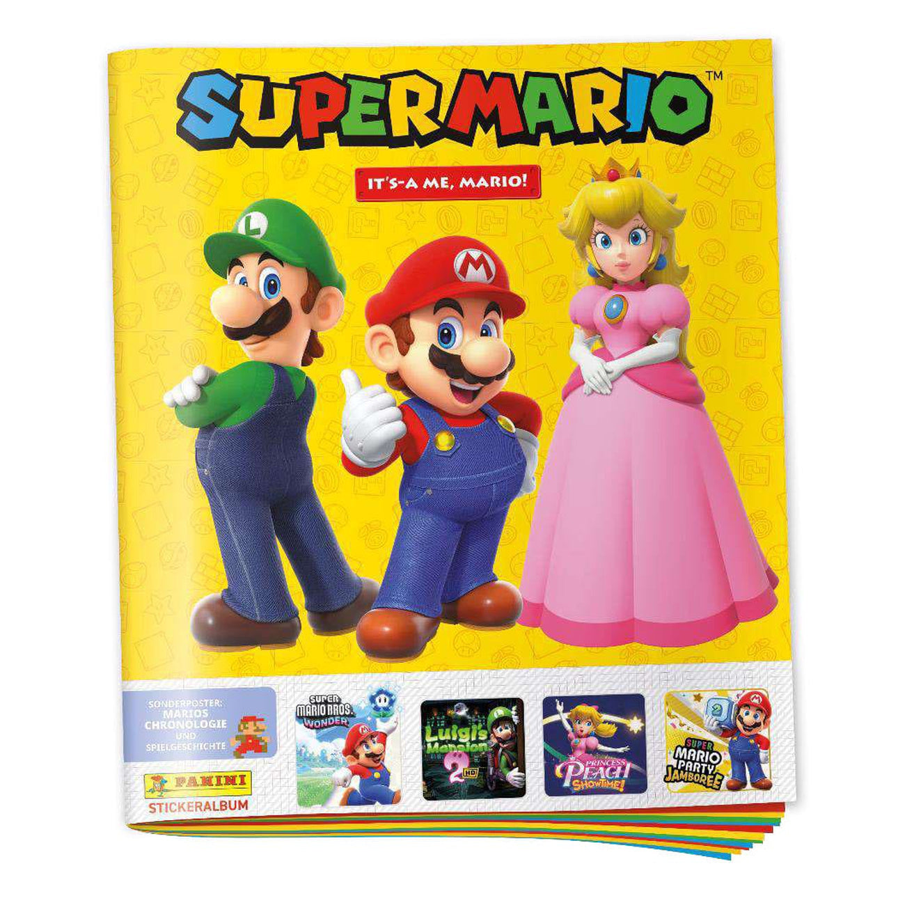 Image produit Super Mario 2 Album de la collection d’autocollants *Version allemande*