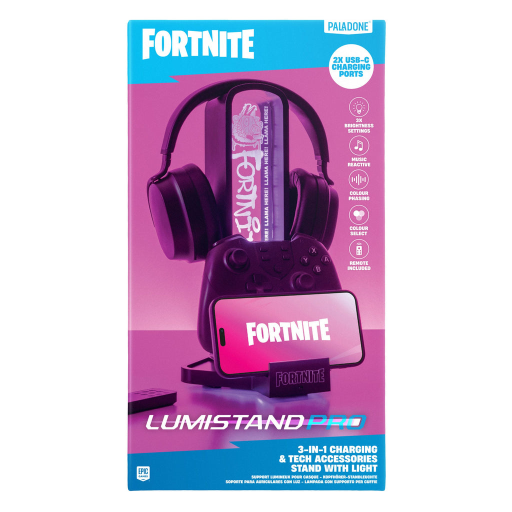 Produktbild Fortnite Kopfhörer-Halter mit Beleuchtung 30 cm