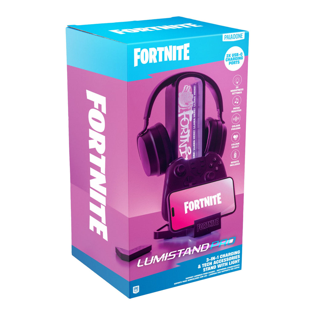 Produktbild Fortnite Kopfhörer-Halter mit Beleuchtung 30 cm
