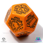 Produktbild Viridian Würfel Jumbo Würfel Trap Generator Die D12 Orange