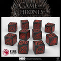 Produktbild Game of Thrones Würfel Set Targaryen 10xD6 (10)