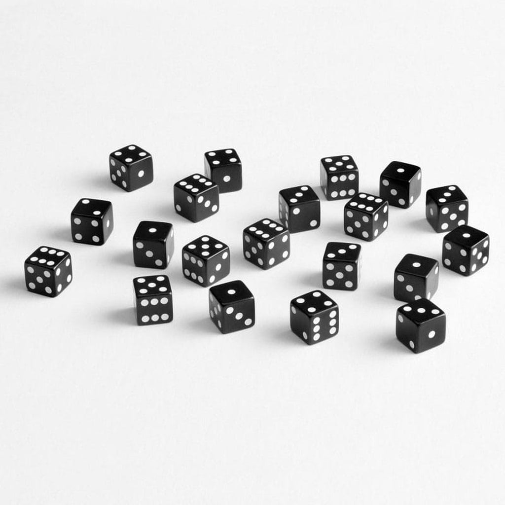 Image produit Q Workshop Set de dés Full Pack D6 Noir (20)
