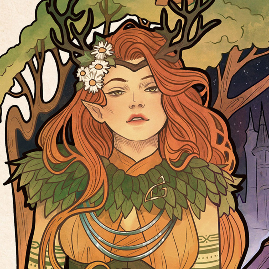 Image produit Critical Role Affiche d’Art Marisha Ray : 10e Anniversaire