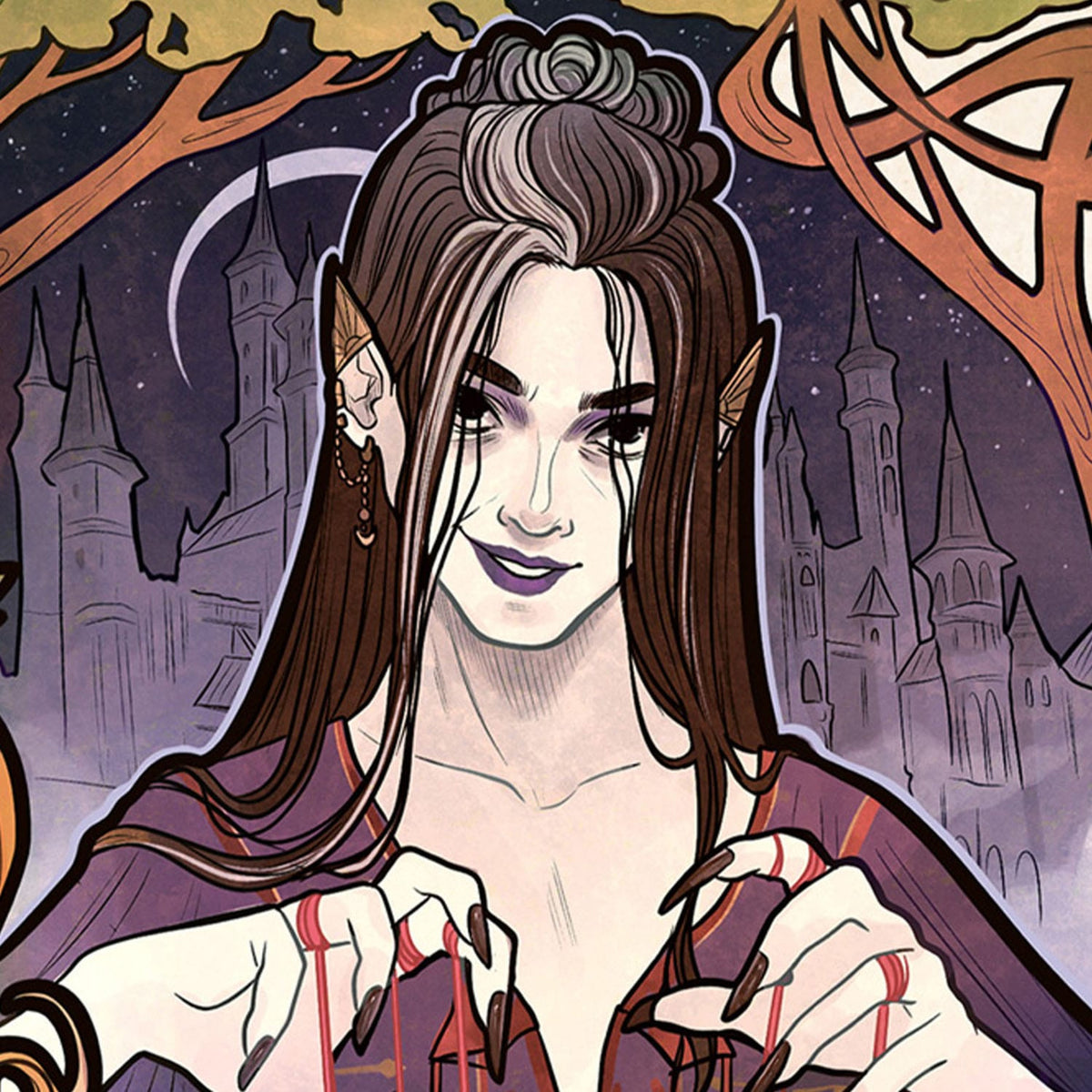 Image produit Critical Role Affiche d’Art Marisha Ray : 10e Anniversaire