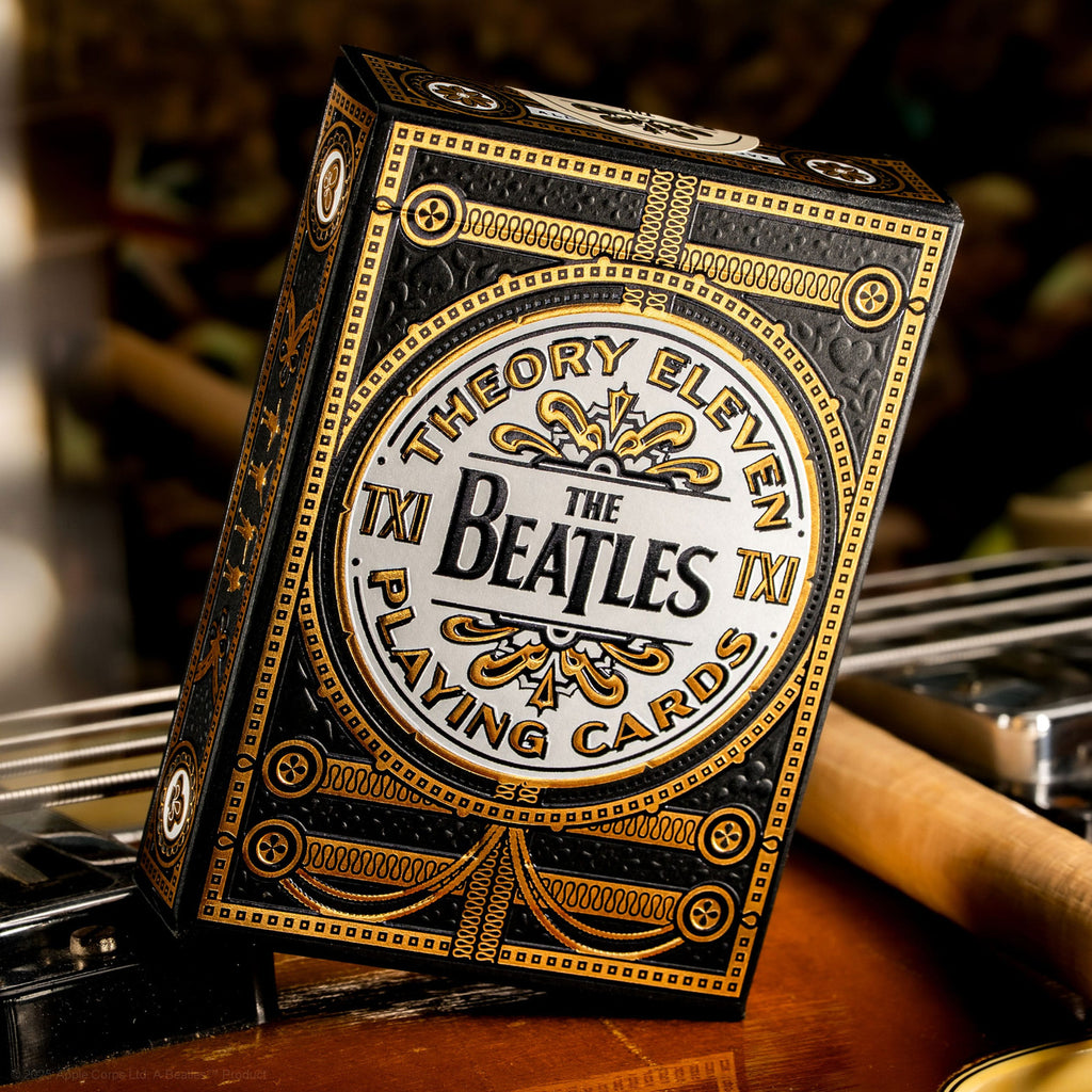 Produktbild The Beatles Spielkarten Black Special Edition