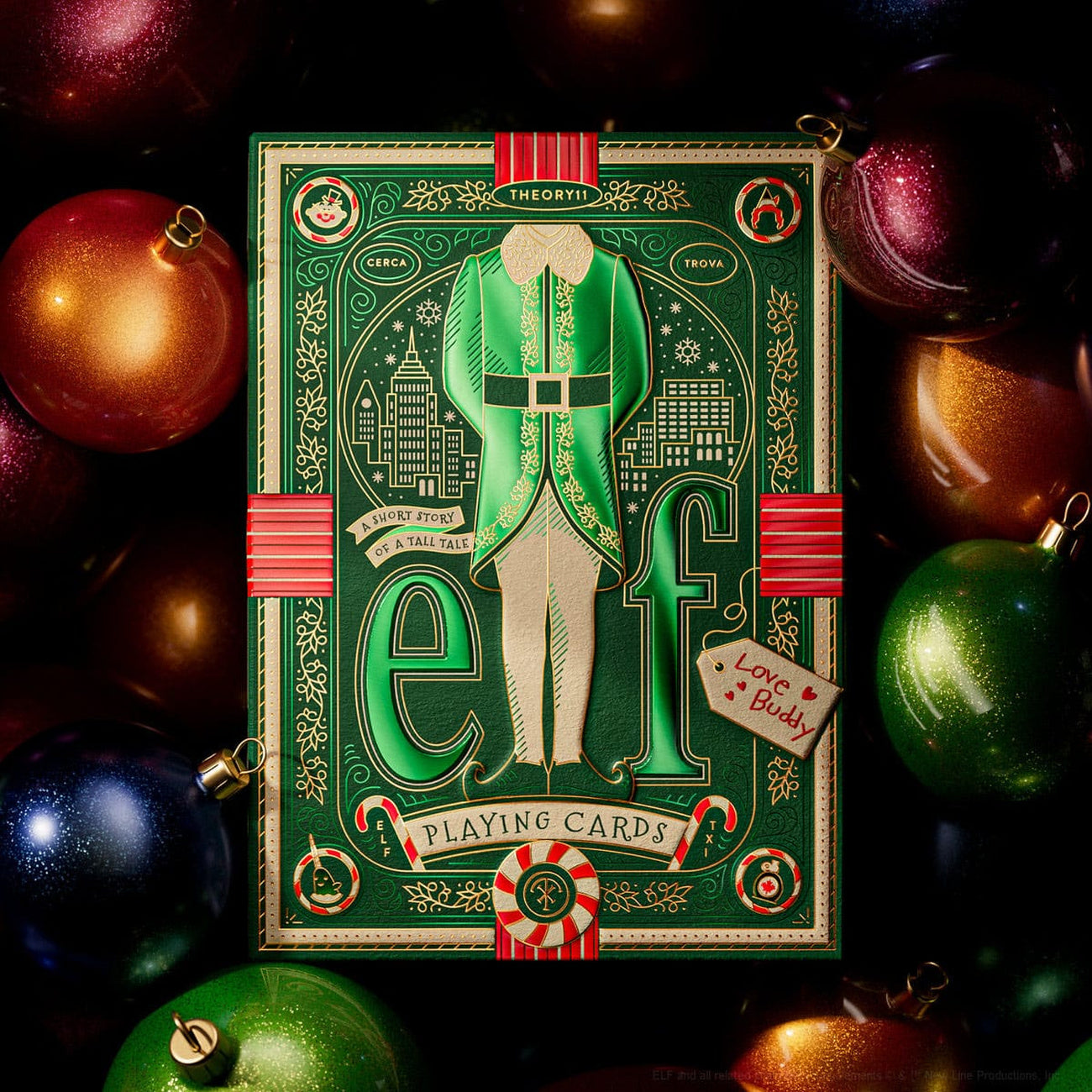 Image produit Buddy – L’elfe de Noël Jeu de cartes