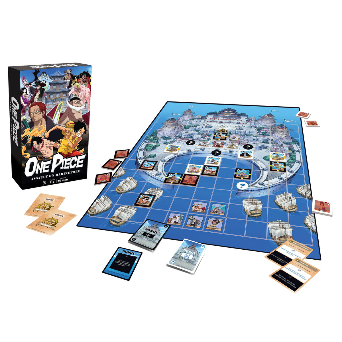 Produktbild One Piece Brettspiel Assault on Marineford *Englische