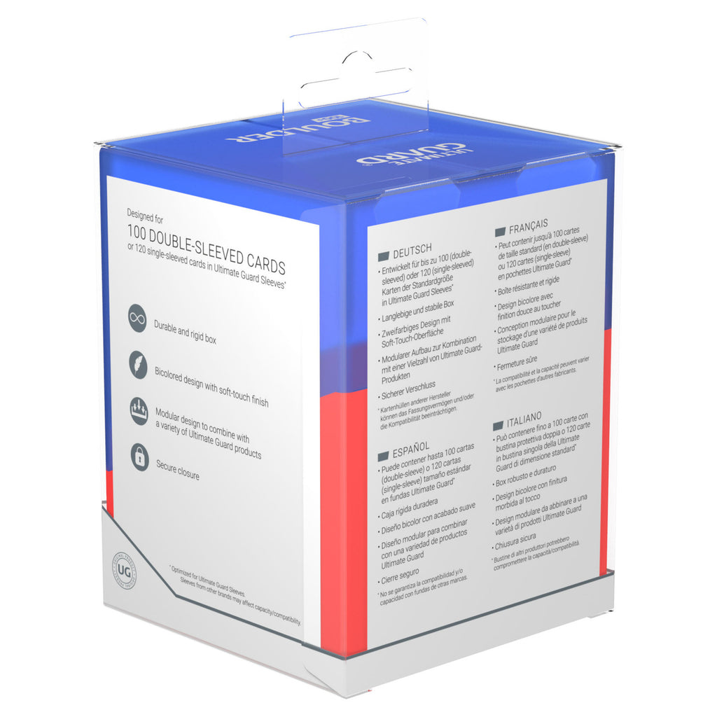 Image produit Ultimate Guard Boulder 100+ Synergy - Bleu/Rouge