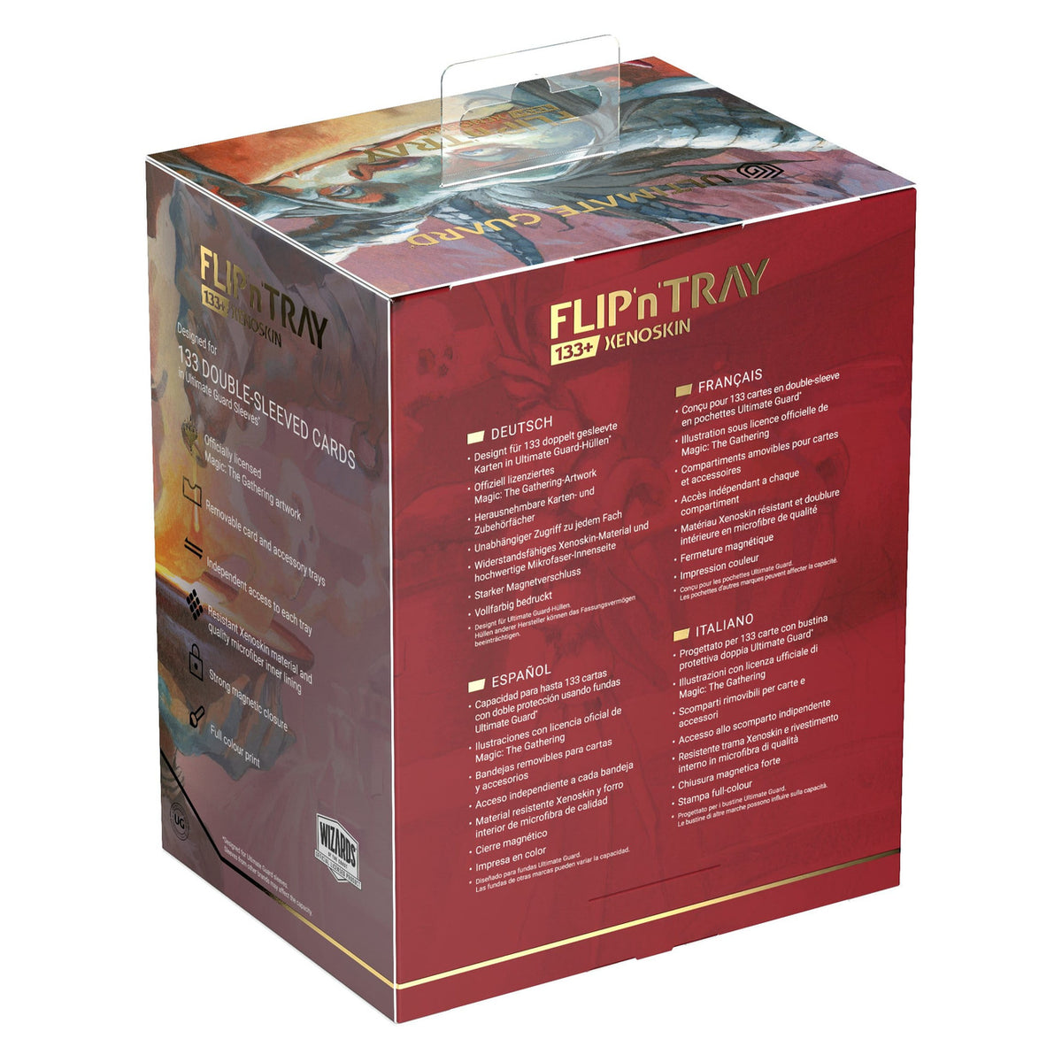 Image produit Ultimate Guard Flip'n'Tray 133+ Xenoskin Magic: The