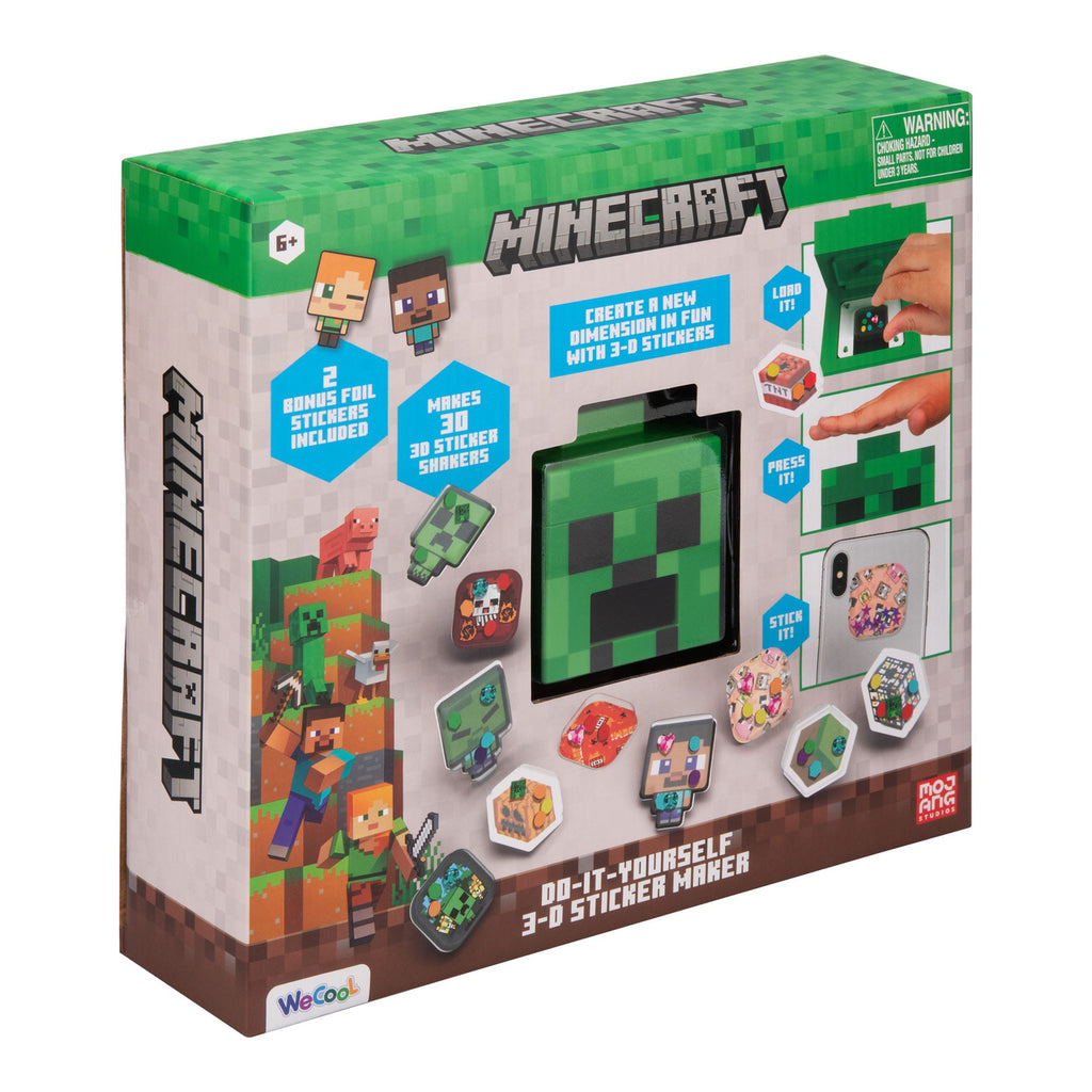 Image produit Minecraft Maker de Stickers 3D