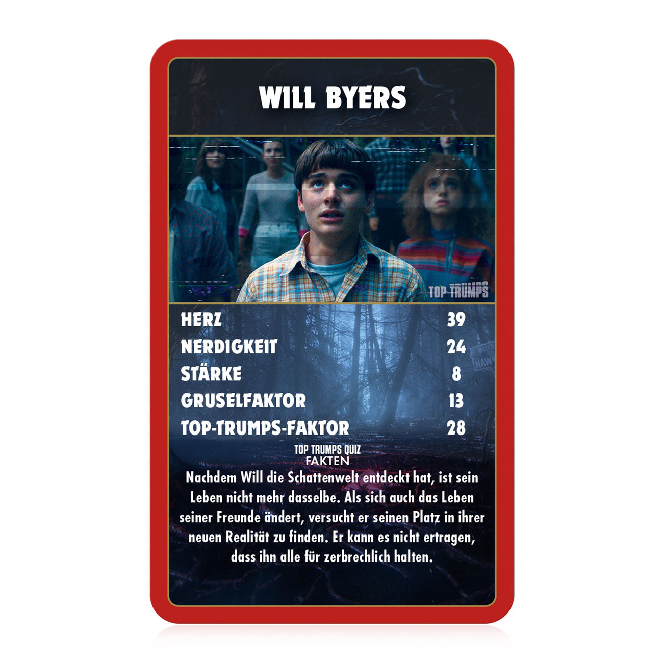 Produktbild Stranger Things Kartenspiel Top Trumps Collectables