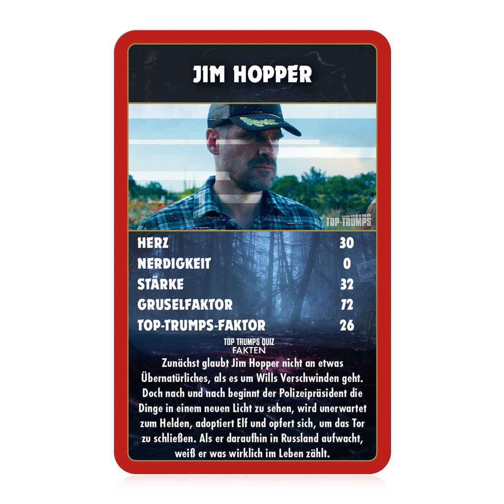 Produktbild Stranger Things Kartenspiel Top Trumps Collectables