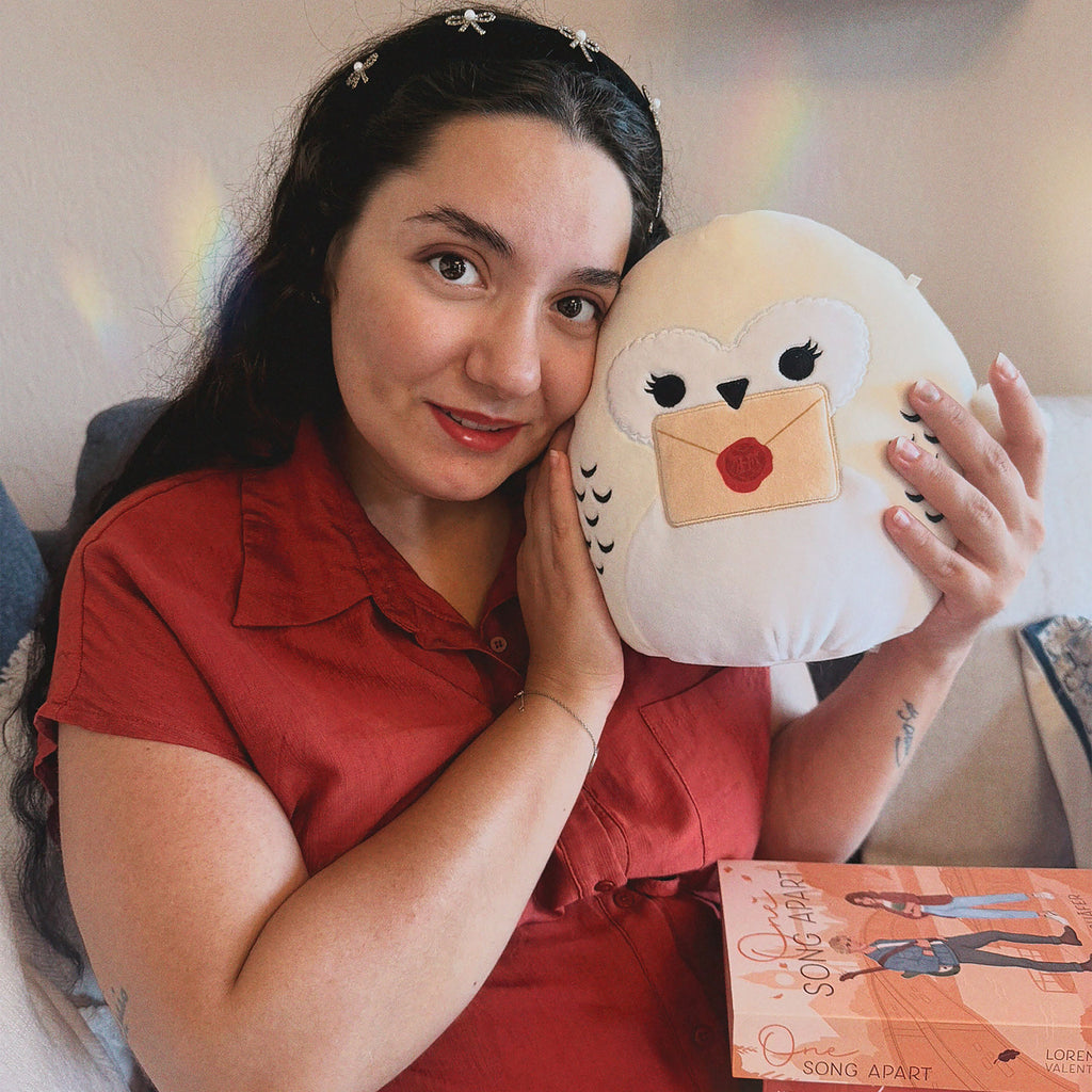 Immagine del prodotto Edvige con lettera di Hogwarts peluche Squishmallows - Harry Potter
