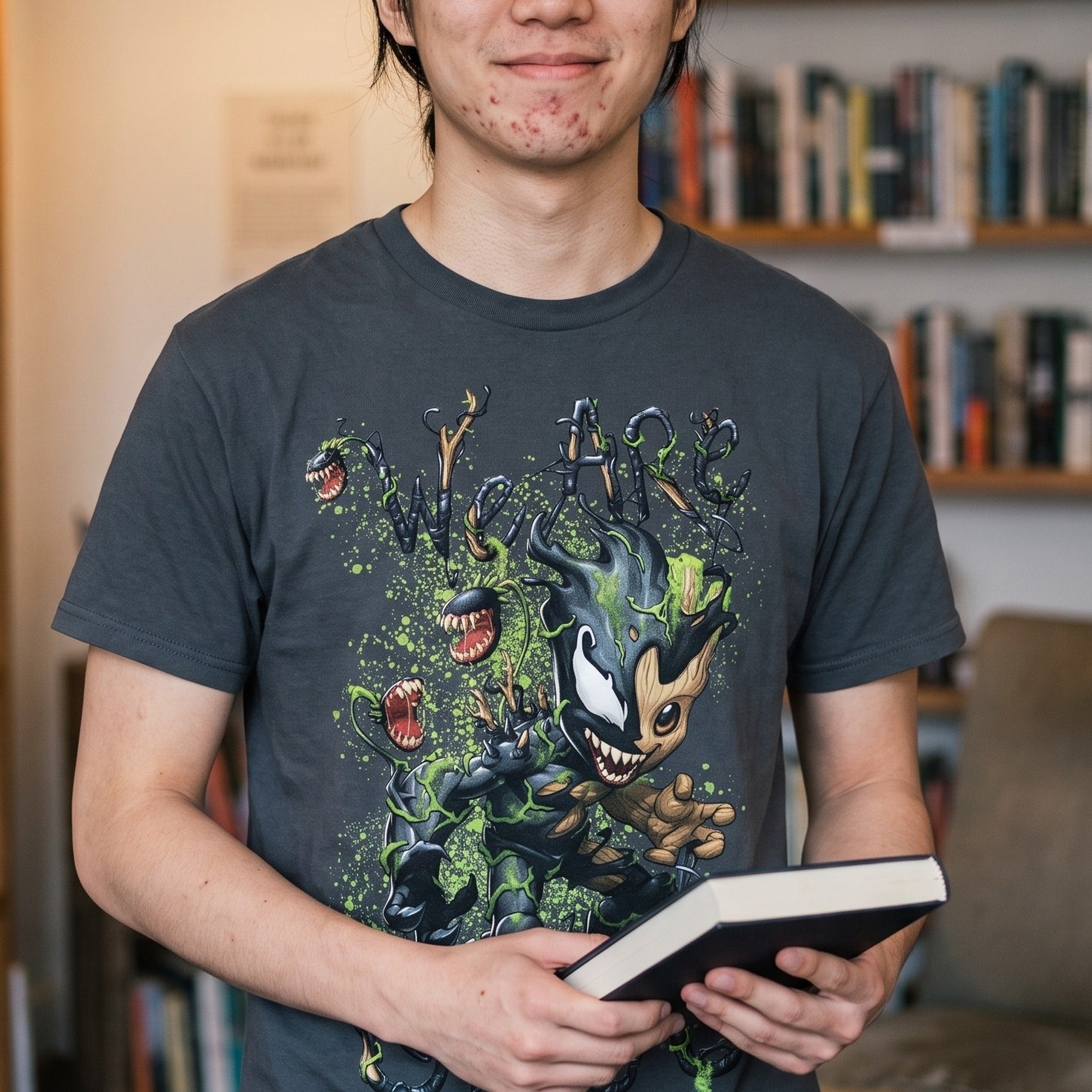 Immagine del prodotto T-shirt Groot Venomized - Guardiani della Galassia