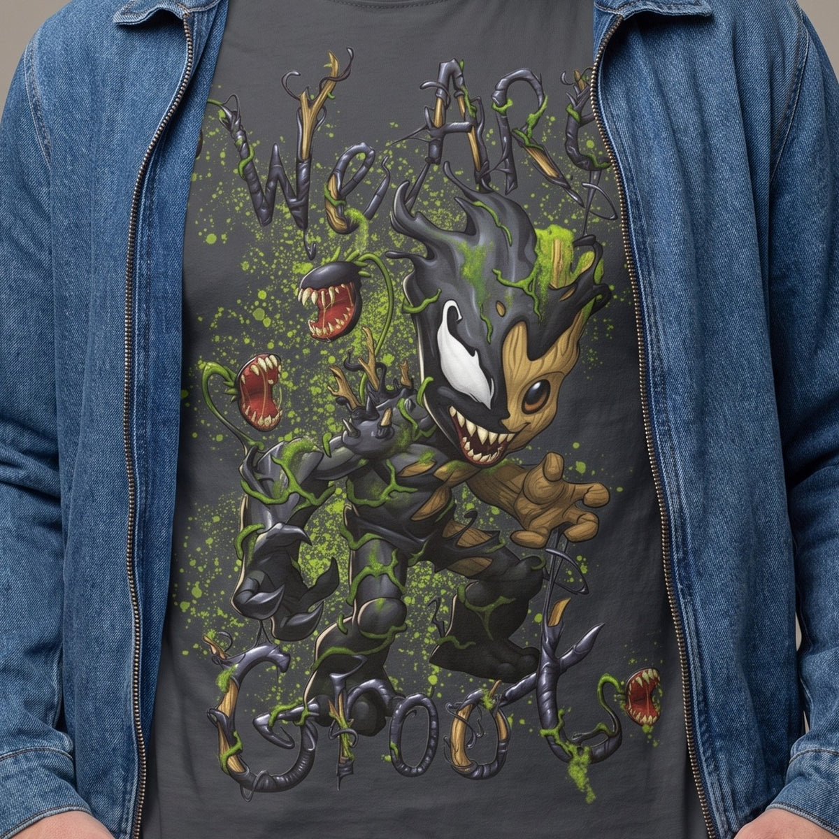 Immagine del prodotto T-shirt Groot Venomized - Guardiani della Galassia