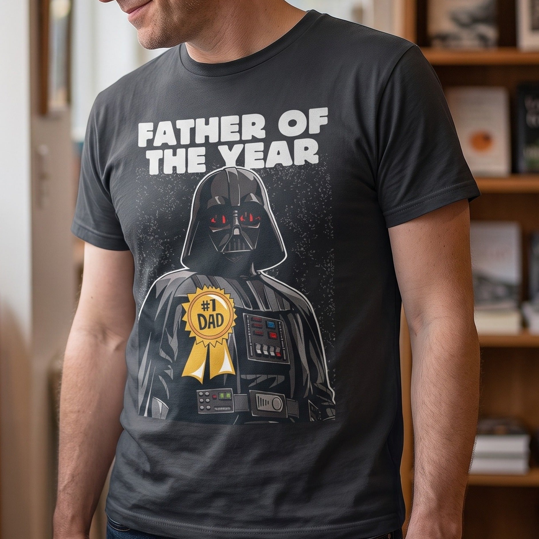 Image produit T-shirt Darth Vader Father of the Year - Star Wars