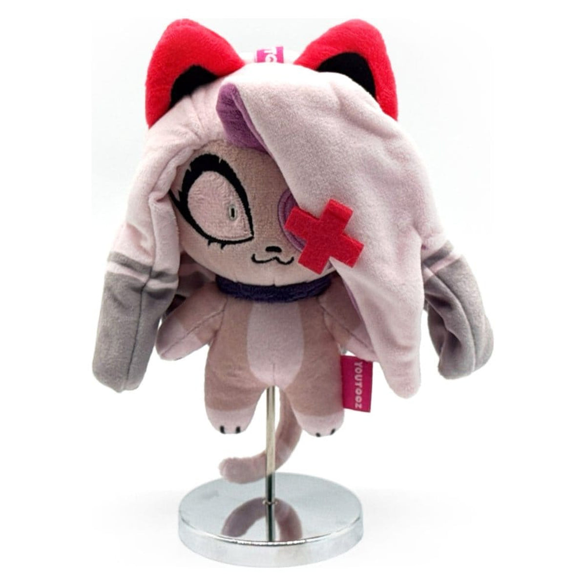 Image produit Hazbin Hotel - Porte-clés peluche Vaggie Kitty