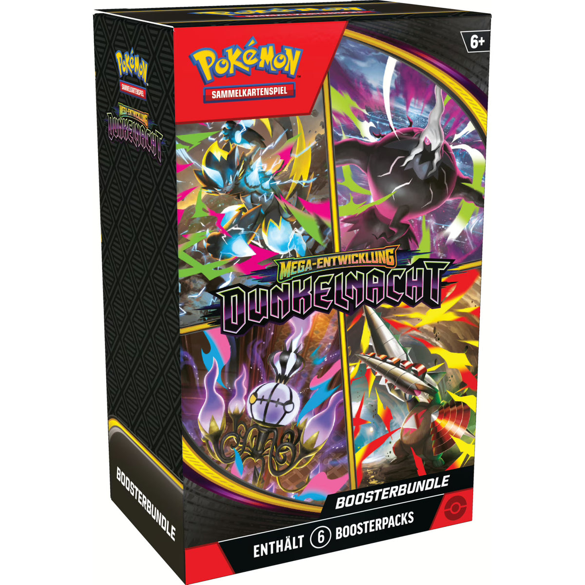 Produktbild Pokemon - Mega-Entwicklung Dunkelnacht Booster Bundle