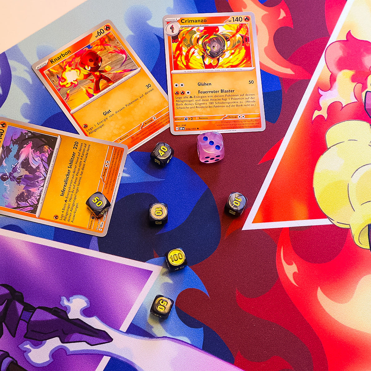 Image produit Pokémon - Tapis de jeu Armarouge & Ceruledge