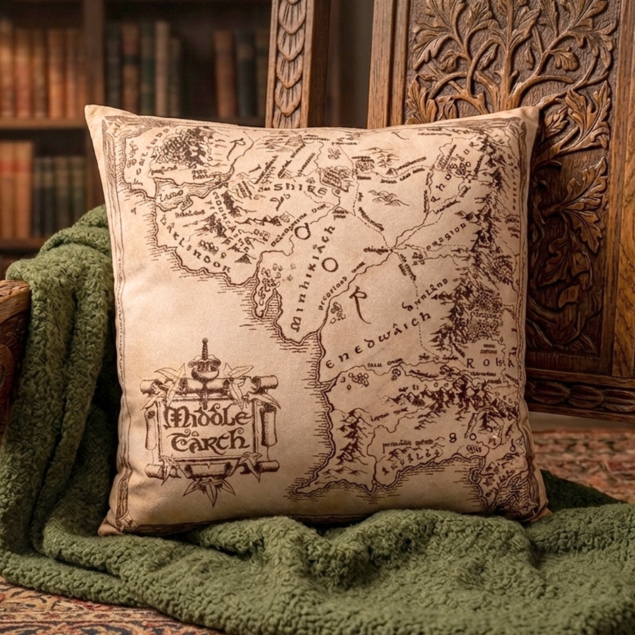Produktbild Der Herr der Ringe - Mittelerde Kissen