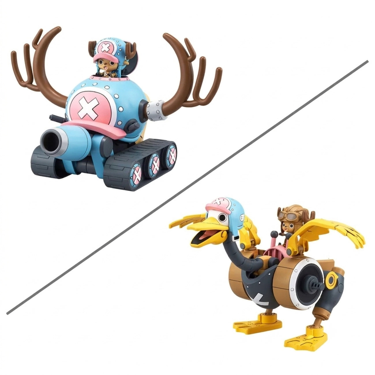 Immagine del prodotto One Piece - Chopper Robot 1&2 (Chopper Tank & Chopper Wing) Model Kit