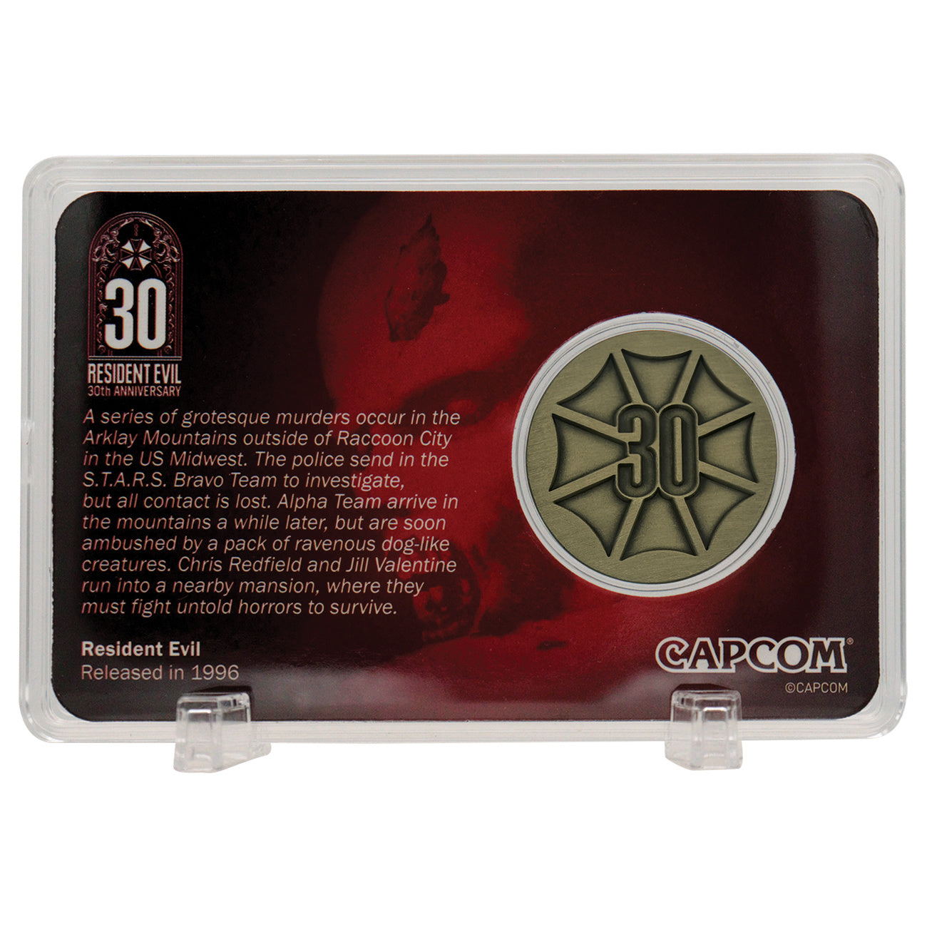 Produktbild Resident Evil - 30th Anniversary Sammlermünze Limited Edition