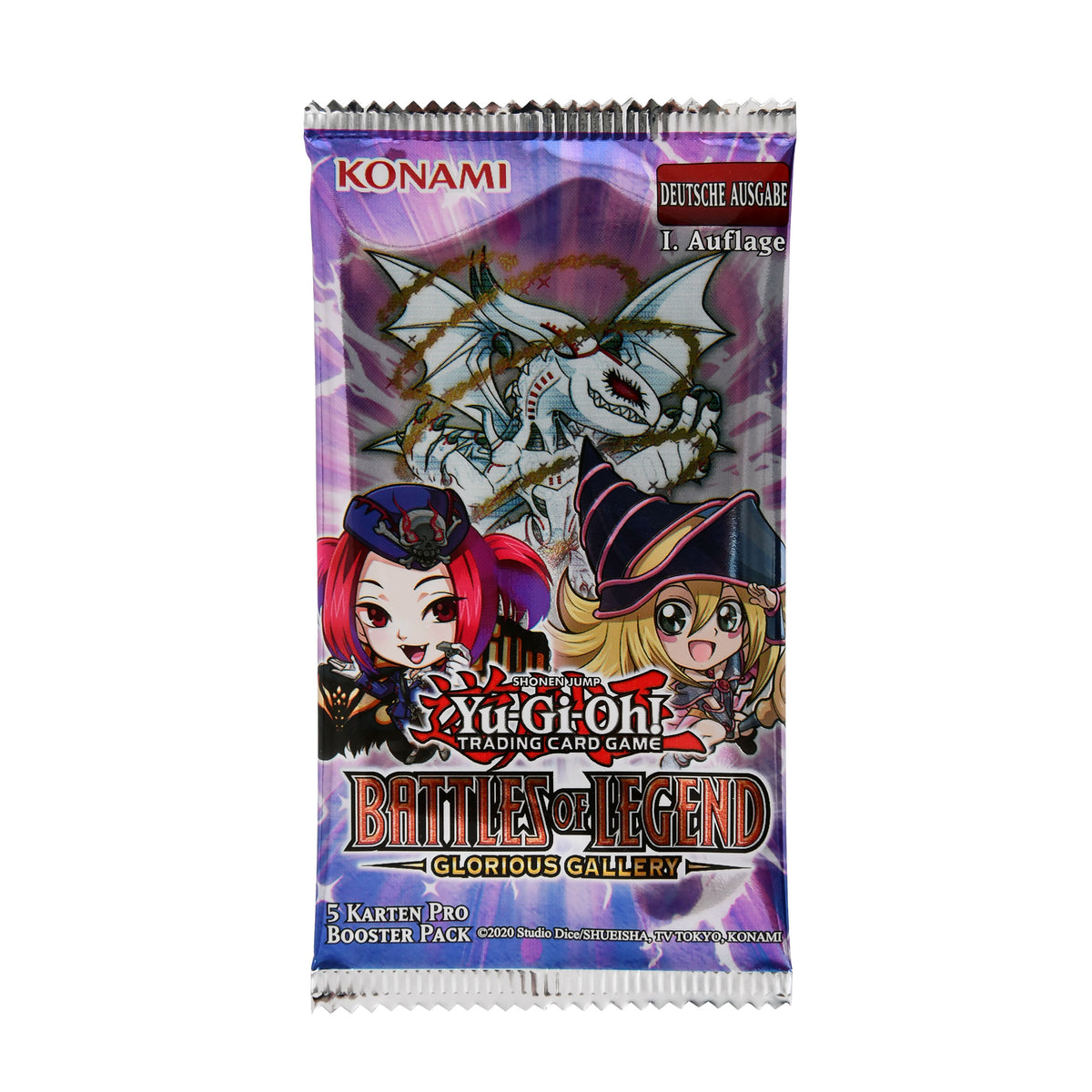 Image produit Yu-Gi-Oh! - Battles of Legend : Monstrous Revenge Booster de cartes à collectionner version allemande
