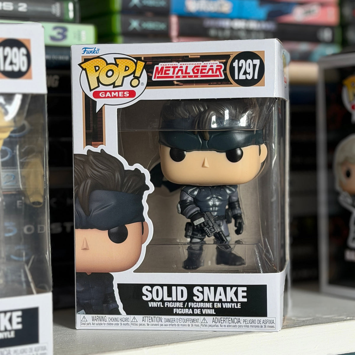 Produktbild Metal Gear Solid - Solid Snake Funko Pop Figur