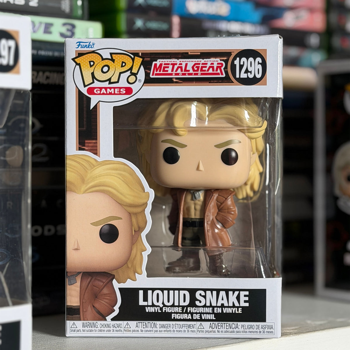 Produktbild Metal Gear Solid- Liquid Snake Funko Pop Figur