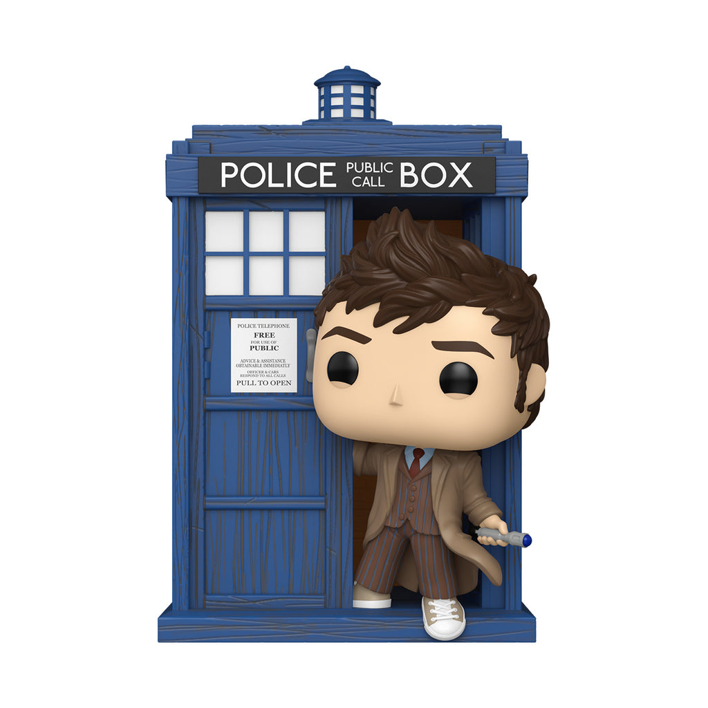 Product image Doctor Who - Tenth Doctor with TARDIS Funko Pop Figure Diorama
