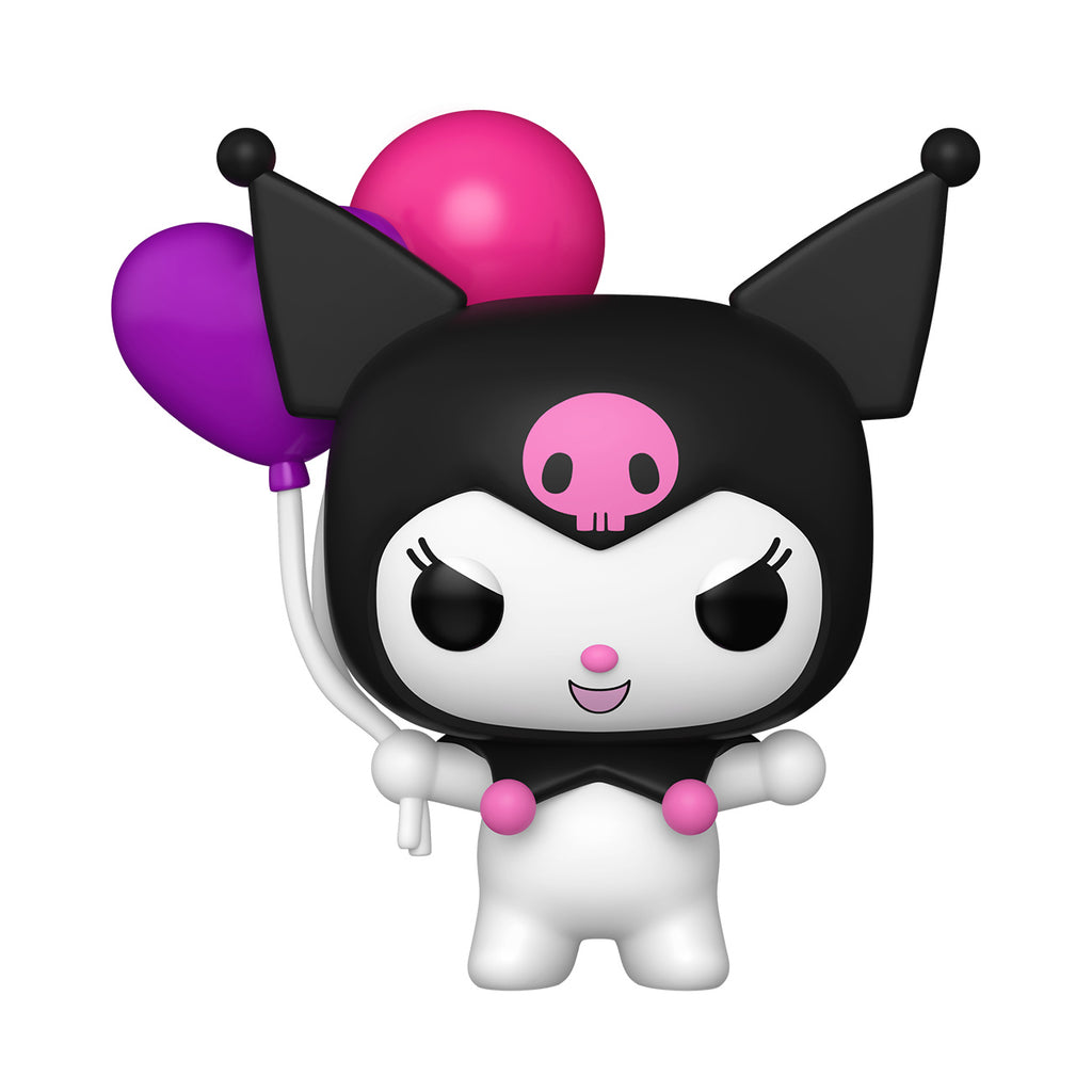 Image produit Hello Kitty - Figurine Jumbo Funko Pop Kuromi avec ballons