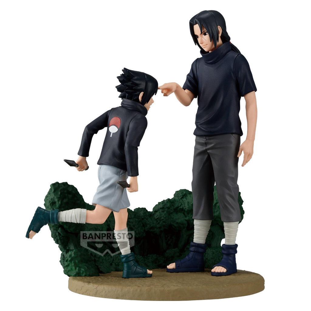 Image produit Naruto Shippuden - Set de figurines Sasuke et Itachi Uchiha Saga Mémorable