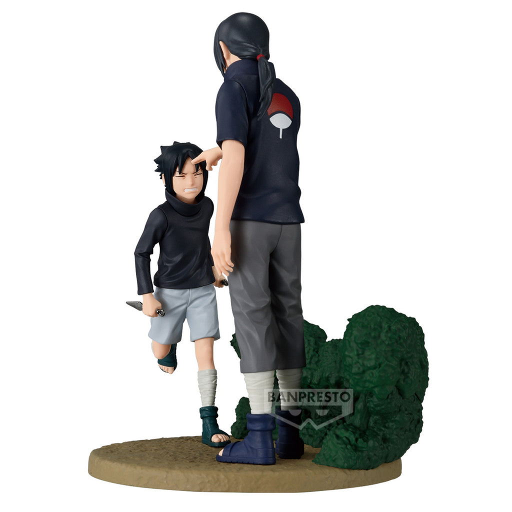 Image produit Naruto Shippuden - Set de figurines Sasuke et Itachi Uchiha Saga Mémorable