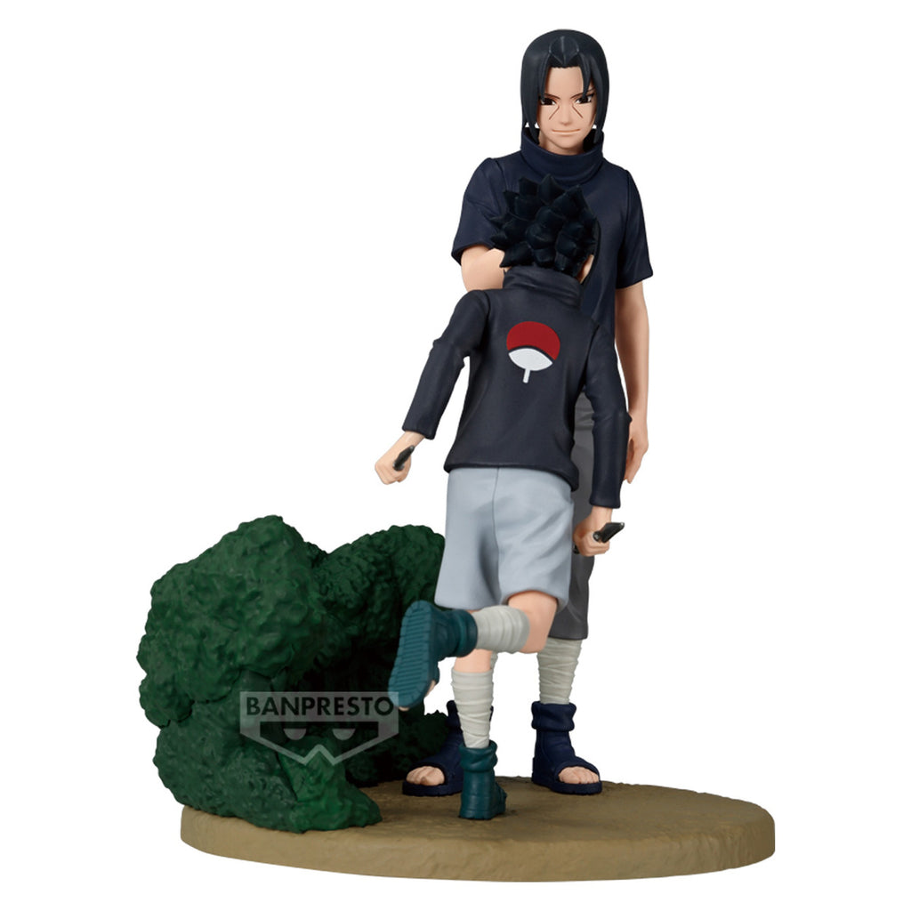 Image produit Naruto Shippuden - Set de figurines Sasuke et Itachi Uchiha Saga Mémorable