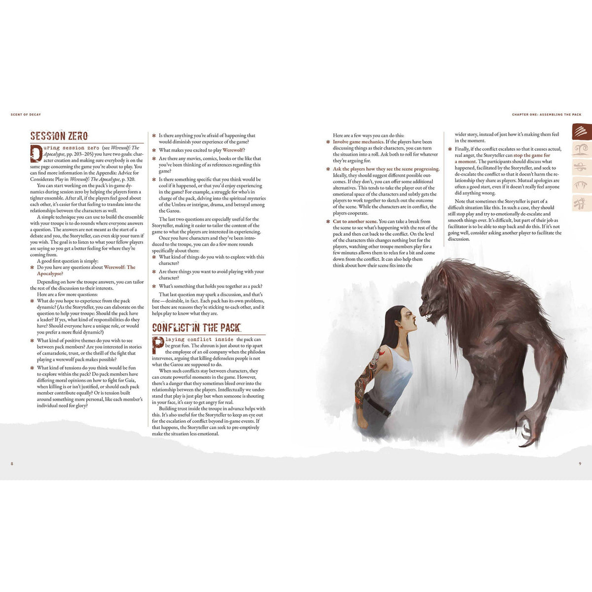 Immagine del prodotto Werewolf: The Apocalypse 5a Edizione libro GdR Scent of